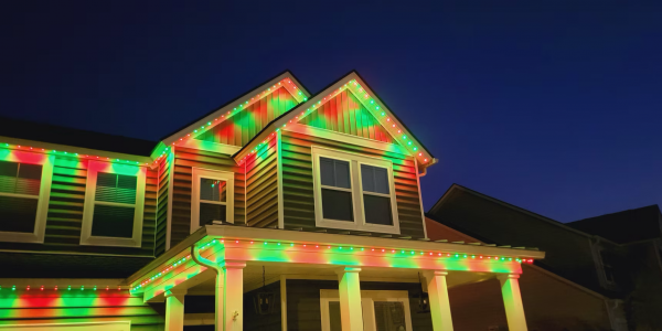 Permanent outdoor lighting (Soffit Lighting)