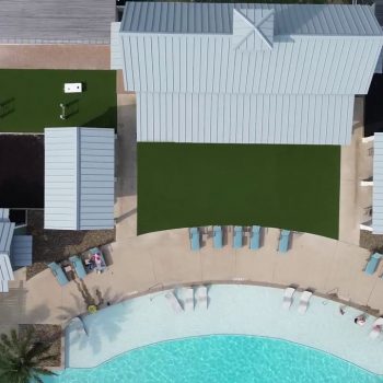 palmilla beach resort & golf community in port aransas, texas artificial turf installation