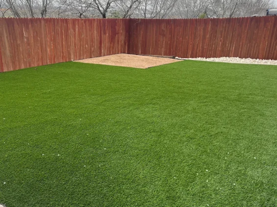 Artificial turf in Liberty Hill Project
