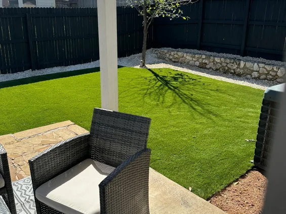 Artificial turf in Pflugerville Project