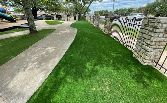 playground turf installation dallas