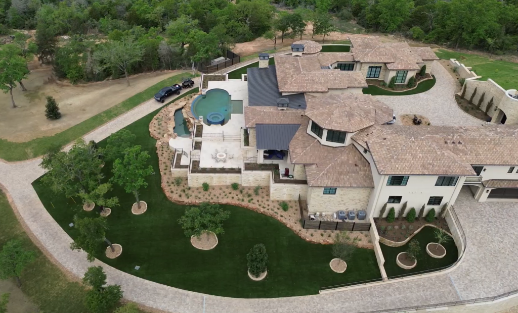 texas ranch home artificial turf